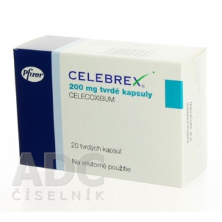Целебрекс 200мг (Celebrex) 20кап