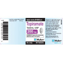 Топирамат 200мг (Topiramate) 60таб