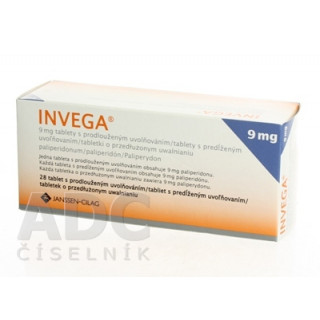 Инвега 9мг (Invega) 28таб Инвега 9мг (Invega) 28таб
