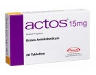 Актос 15мг (Actos) 28табл