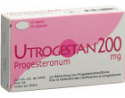 Утрожестан 200мг (Utrogestan) 15кап