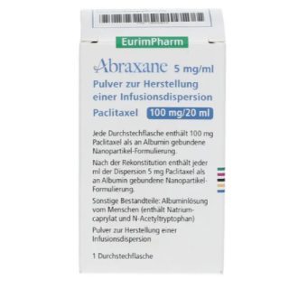 Abraxane Абраксан 5мг/мл (Abraxane) 20мл