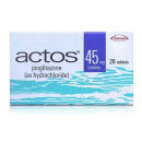 Актос 45мг (Actos) 28табл