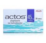 Актос 45мг (Actos) 28табл