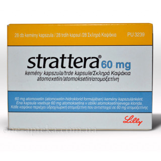 Страттера 60мг (Strattera) 28капс