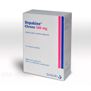 Депакин Хроно 500мг (Depakine) 100 таб