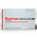 Эукреас 50мг/1000мг (Eucreas) 60таб