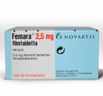 Фемара 2,5мг (Femara) 100таб
