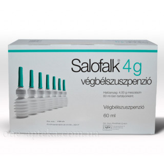 Салофальк 4грм/60мл (Salofalk) клизма 7шт
