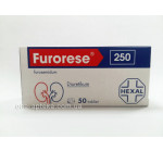 Фурорезе 250мг (Furorese) 50таб