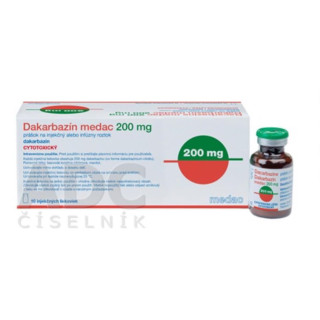 Дакарбазин 200мг(Dakarbazin) 10фл Дакарбазин 200мг(Dakarbazin) 10фл