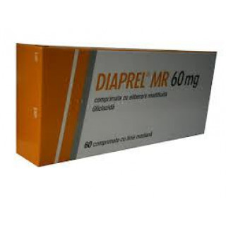 Диапрел 60мг (Diaprel) 60шт Диапрел 60мг (Diaprel) 60шт