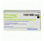 Инсуман Комб 25 сусп. 500IU(Insuman Comb) 1х5мл