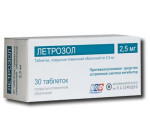 Летрозол 2,5мг (Letrozole) Sandos 100таб