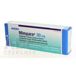 Мимпара 30мг (Mimpara) 28таб Мимпара 30мг (Mimpara) 28таб