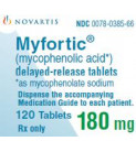 Мифортик 180мг (Myfortic) 120таб