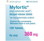 Мифортик 360мг (Myfortic) 120таб