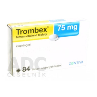 Тромбекс 75мг (Trombex) 84таб Тромбекс 75мг (Trombex) 84таб